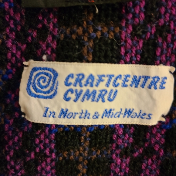 Welsh Cape 100% Wool Sz M-10 - Picture 6 of 8